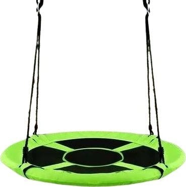 Huśtawka R-Sport Huśtawka E1 ZIELONY wisząca ogrodowa Bocianie Gniazdo 100 cm