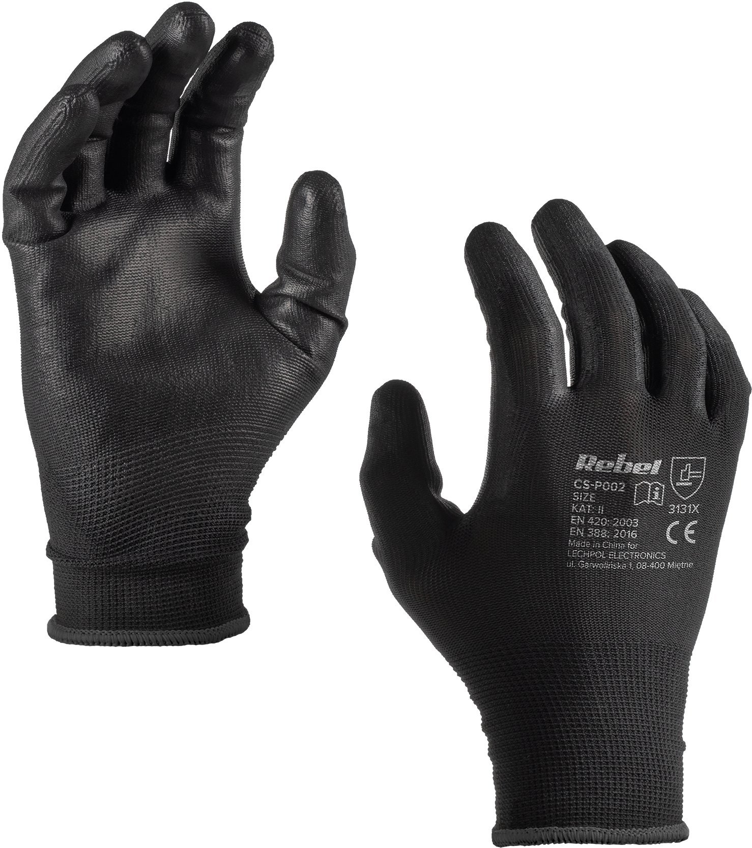 Rękawice robocze poliuretanowe CS-P002 r.10 XL (10kpl.)