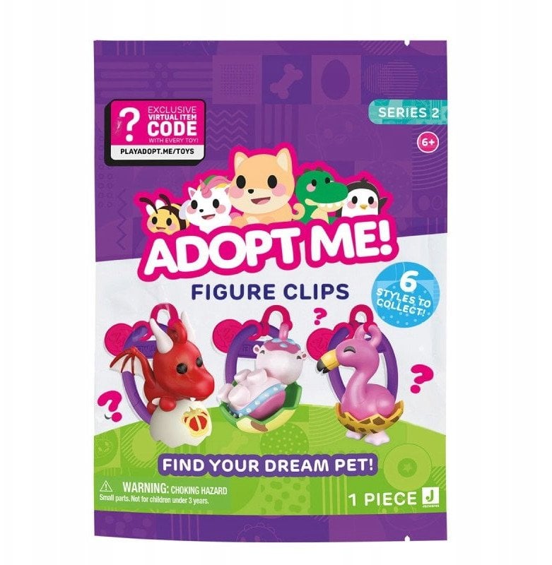 JAS AME FIGURKA CLIP ON NIESPODZIAN ASST