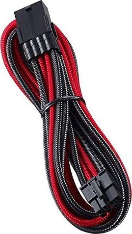 CableMod PCIe 8-pin - PCIe 8-pin, 0.45m, Czerwono-grafitowy (CM-PCAB-8PCI-N45KCR-3PK-R)