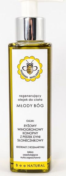 Miodowa Mydlarnia Miodowa Mydlarnia olejek do ciała MŁODY BÓG 150ml