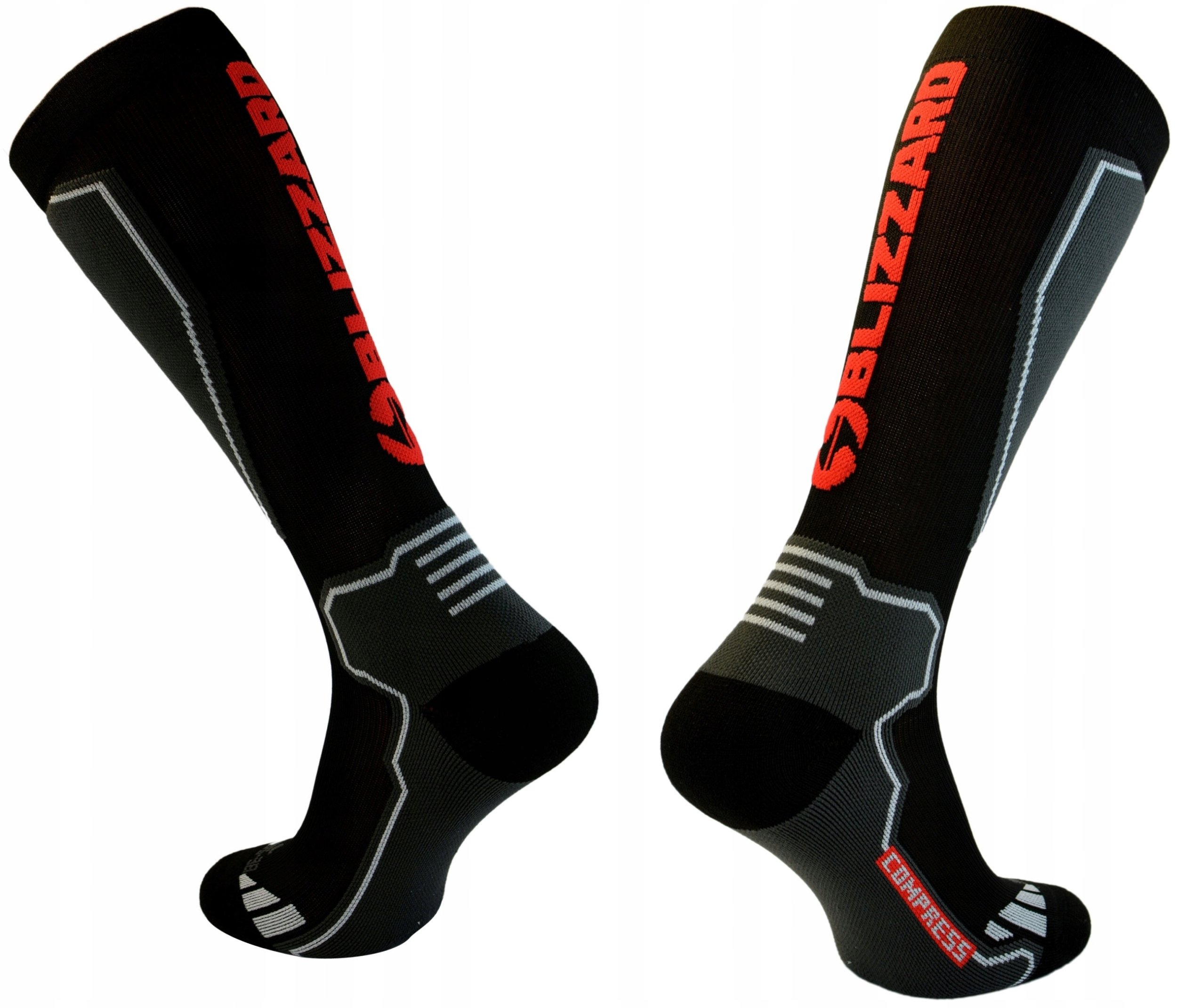 Skarpety Blizzard Compress 85 Black Grey