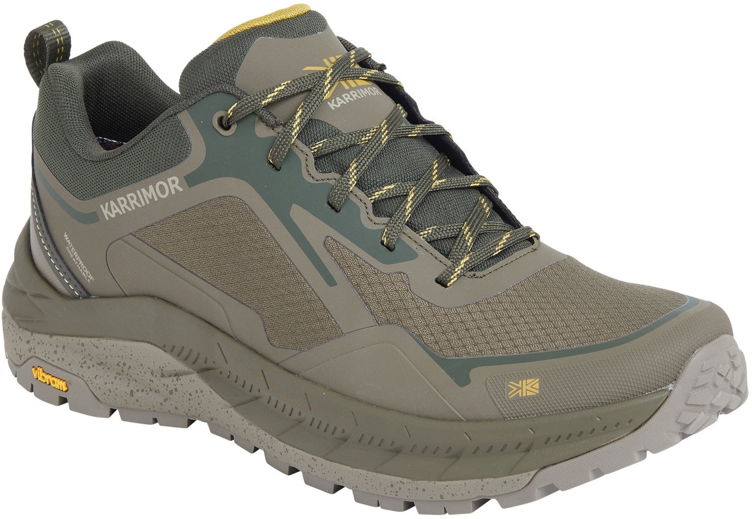 MĘSKIE BUTY SPORTOWE TREKKINGOWE OUTDOOR KARRIMOR MERLIN LOW KM2530L-OLV