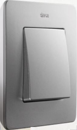 Kontakt-Simon Simon Detail 82 Ramka pojedyncza Detail ORIGINAL-air ALUMINIUM / podstawa Biała 8200610-093