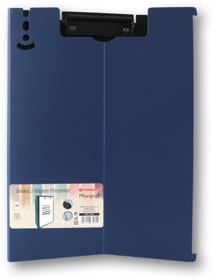 Penmate Deska z klipem A4 Prezenter granatowa