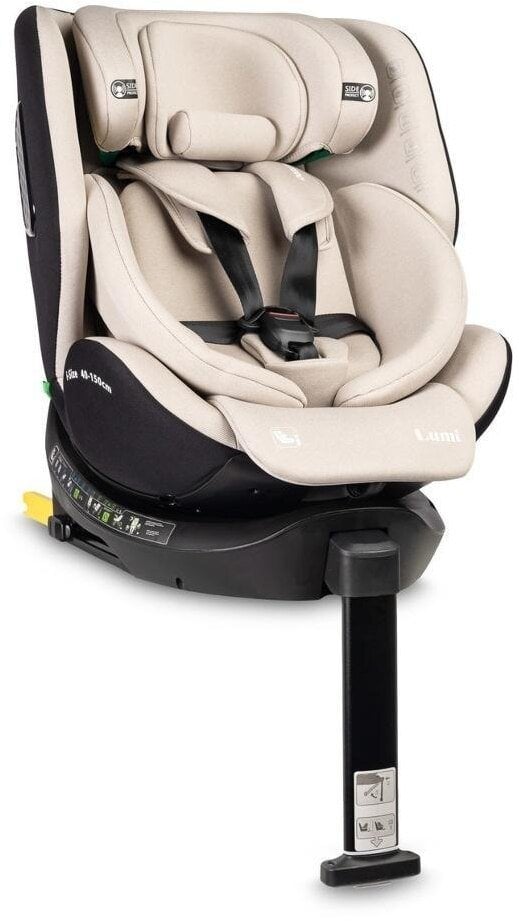 Fotelik Lumi I-Size beige 40-150cm