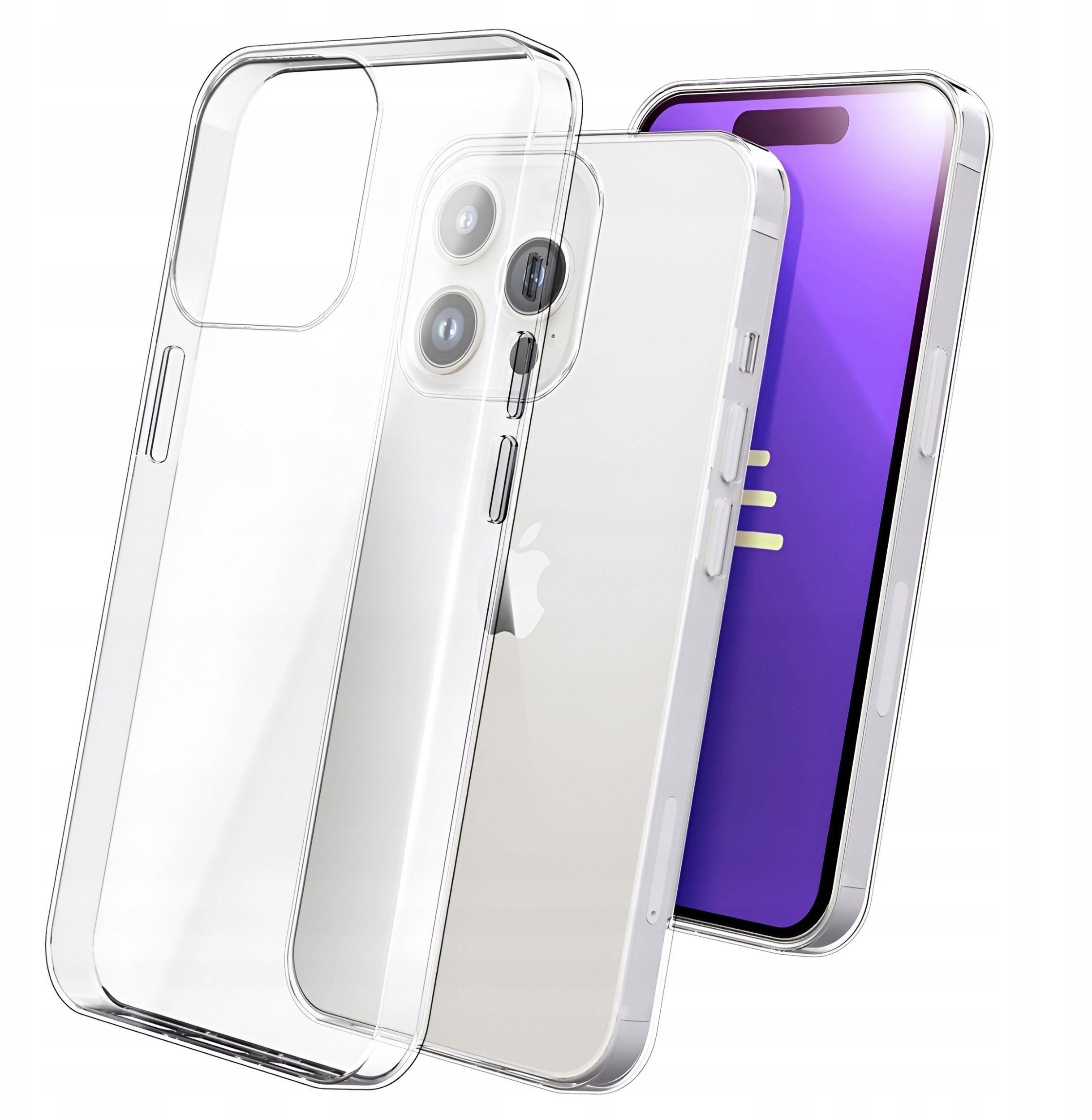 Hello Case Etui Do iPhone 14 PRO Przezroczysty Silikonowy Grubość 2mm