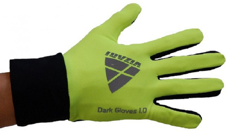 Vizari Rękawiczki jogging Vizari zielono-czarne r. XS