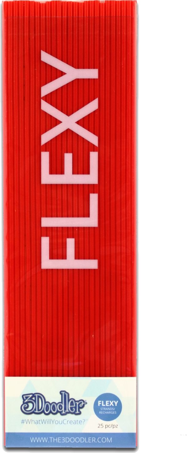 3Doodler Wkład FLEXY czerwony (FLX04-RED)