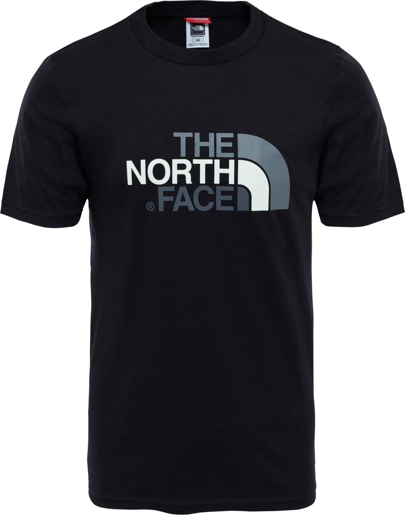 The North Face Koszulka męska Easy Tee czarna r. XS (T92TX3JK3)