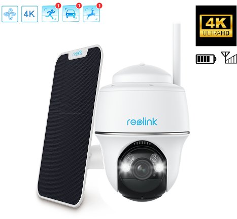 Kamera zewnętrzna obrotowa Reolink Go PT Ultra 4K 8Mpx GSM | Akumulator | LTE 4G | Bezprzewodowa | Tryb nocny w kolorze| Czujnik ruchu | Reolink