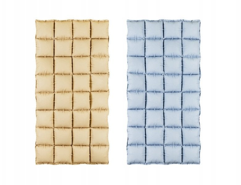 Balon fol.kurtyna dwustr.beż-nieb.55x110cm 60623