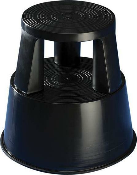 Wedo Taboret na rolkach Step, tworz.sztucz.,kolor czarny