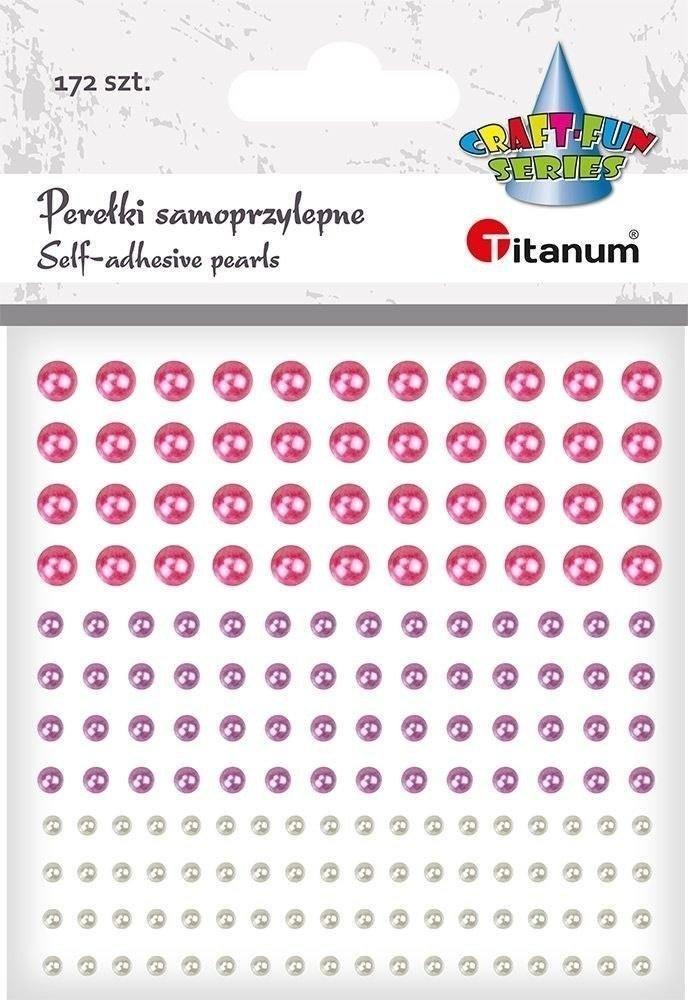 DP Craft Perełki samoprzylepne okrągłe mix 172szt