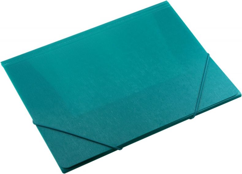 Titanum Teczki z gumką A4 turkusowy (TG4TU)