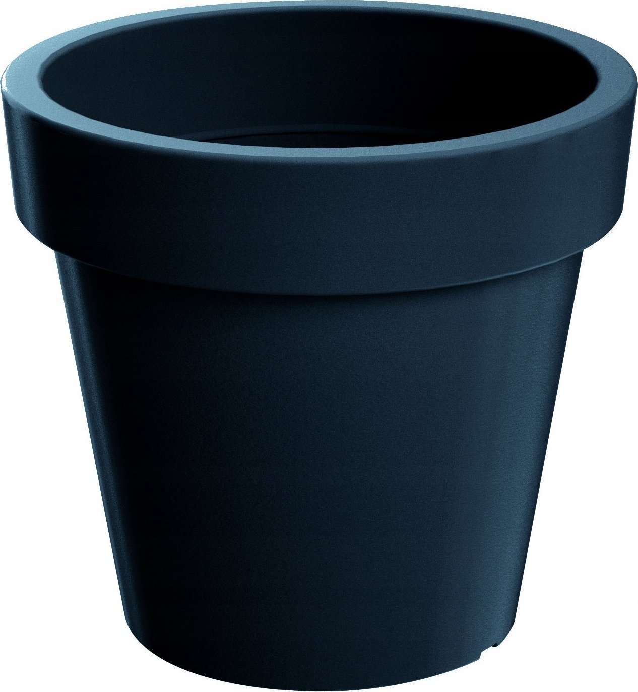 Prosperplast Doniczka okrągła Lofly DLOF200 | Antracyt, Prosperplast, Kształt Okrągły, Wymiary 20x20x18 cm