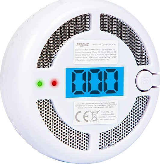 50-626# Detektor czujnik czadu xc50 3xaaa