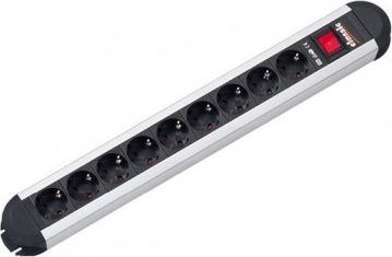 Listwa zasilająca Bachmann 9x 9 gniazd czarna