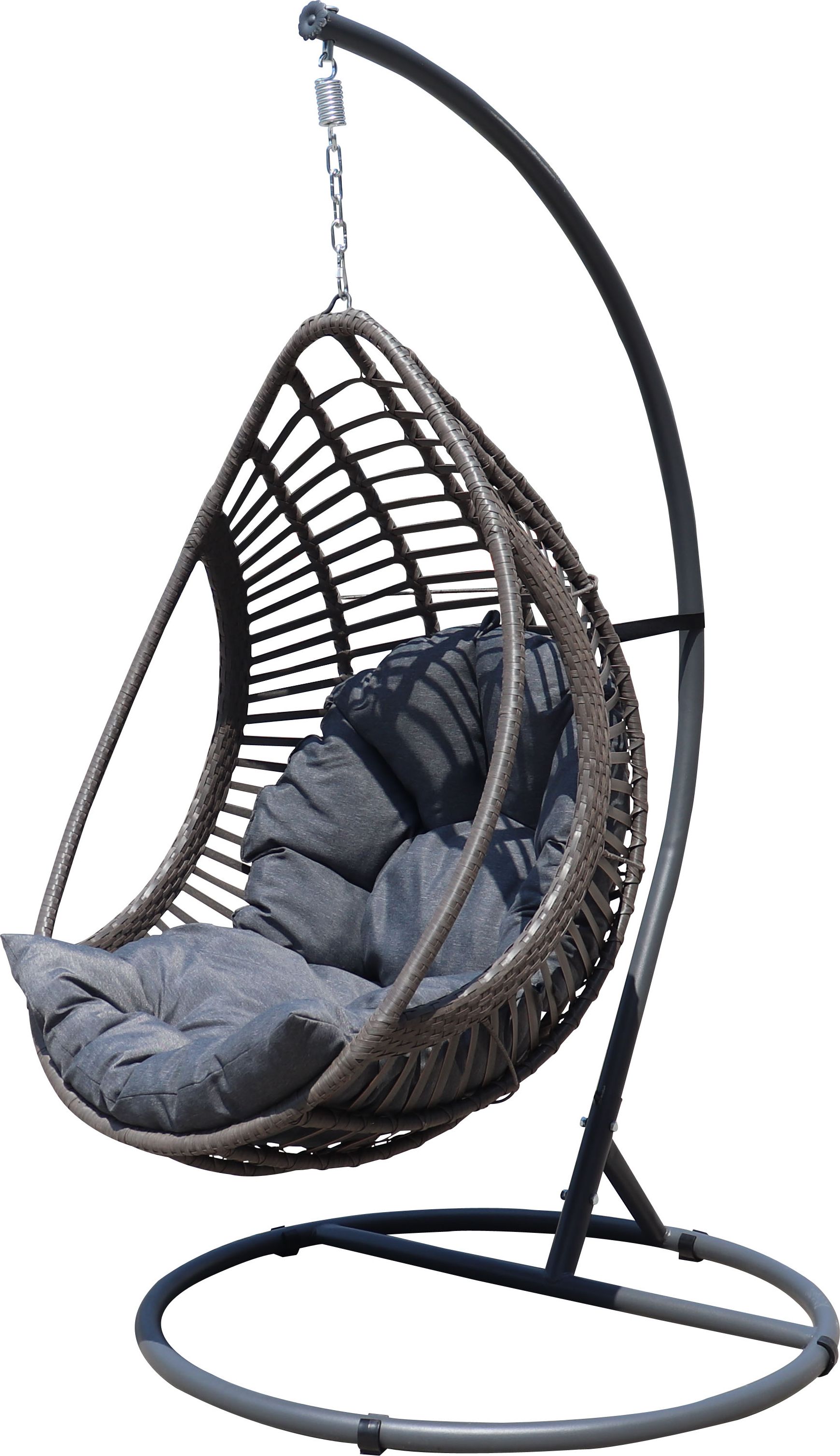 Bello Giardino Kokon BELLISSIMO z szarego technorattanu