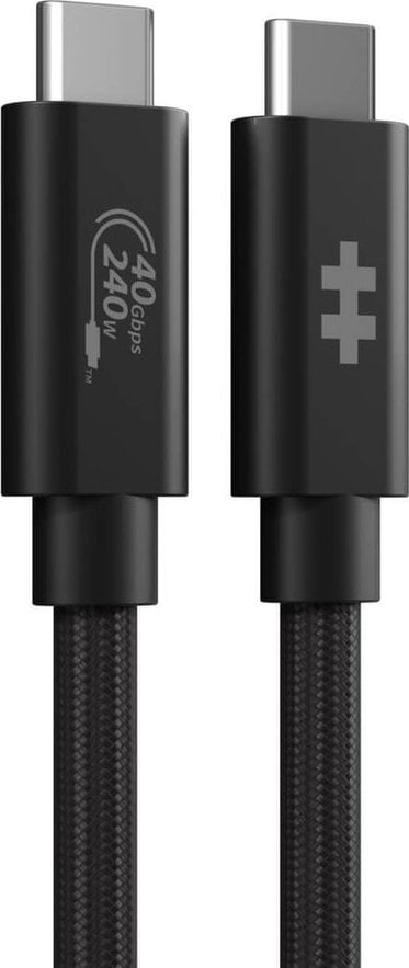 Kabel USB Targus USB-C - USB-C 1.2 m Czarny (HD6500BKGL)