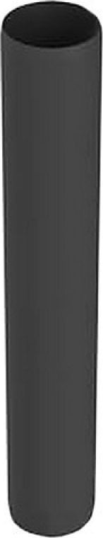 STARR Rura końcowa bez kielicha, Kolor czarny, DN60x0,5m