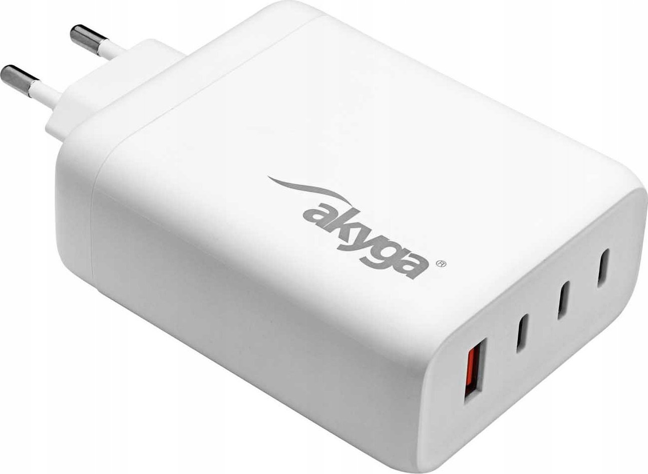 Ładowarka Akyga Ładowarka USB AK-CH-24 USB-A + 3x USB-C PD 5-28V / max. 5A 140W Quick Charge 3.0 GaN
