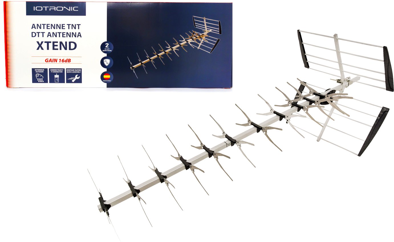 Antena UHF IOTRONIC XTEND 16dB, Televes ref. 480202