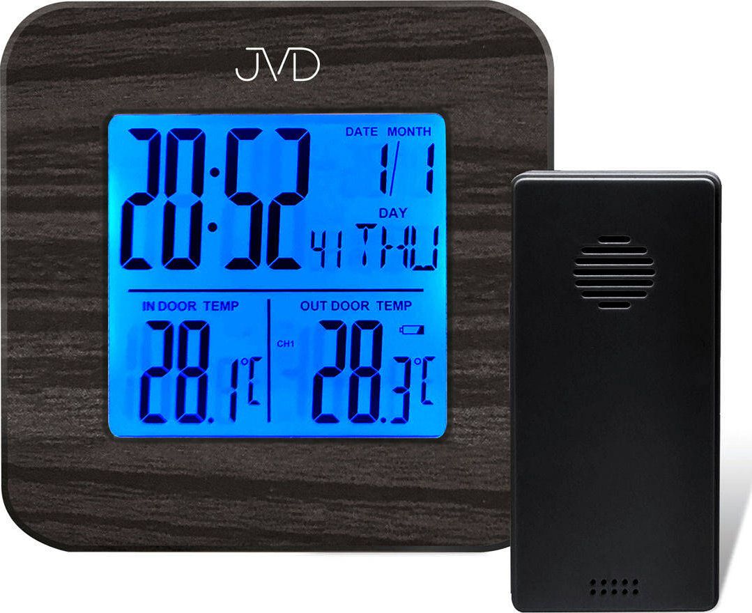 JVD Zegar budzik JVD SB2002.2 Sonda zewnętrzna uniwersalny