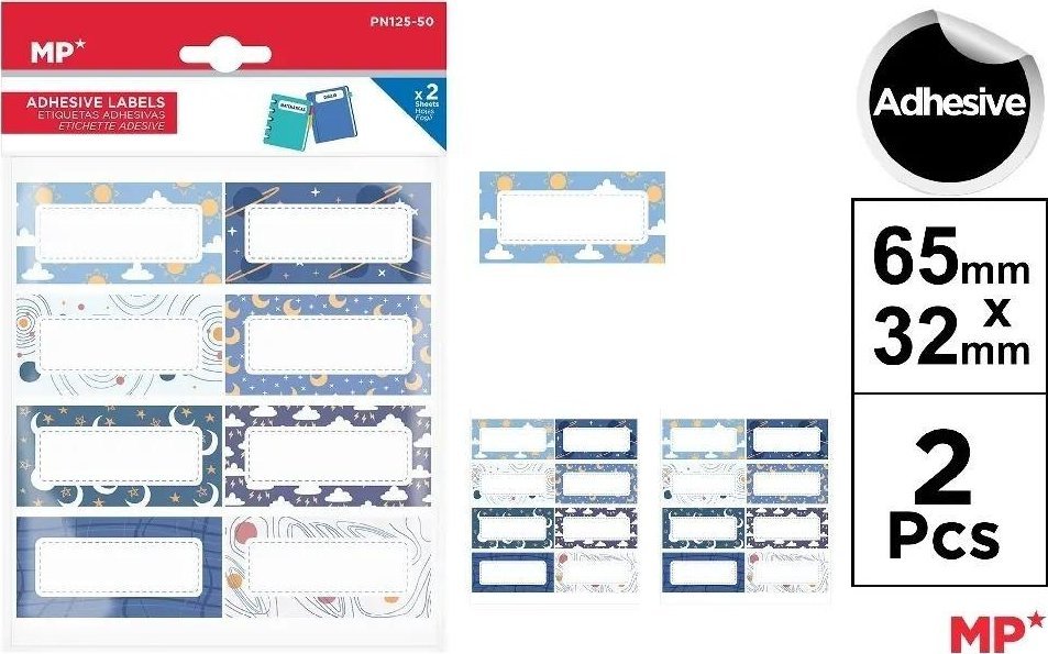 Beniamin Naklejki na zeszyty - Niebo