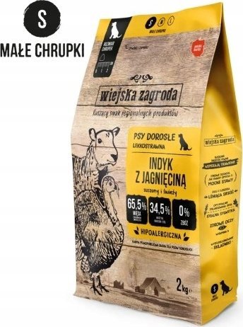 Wiejska Zagroda Indyk z jagnięciną 2 kg