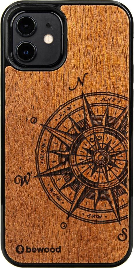 BeWood Drewniane Etui iPhone 12 / 12 Pro TRAVELER MERBAU