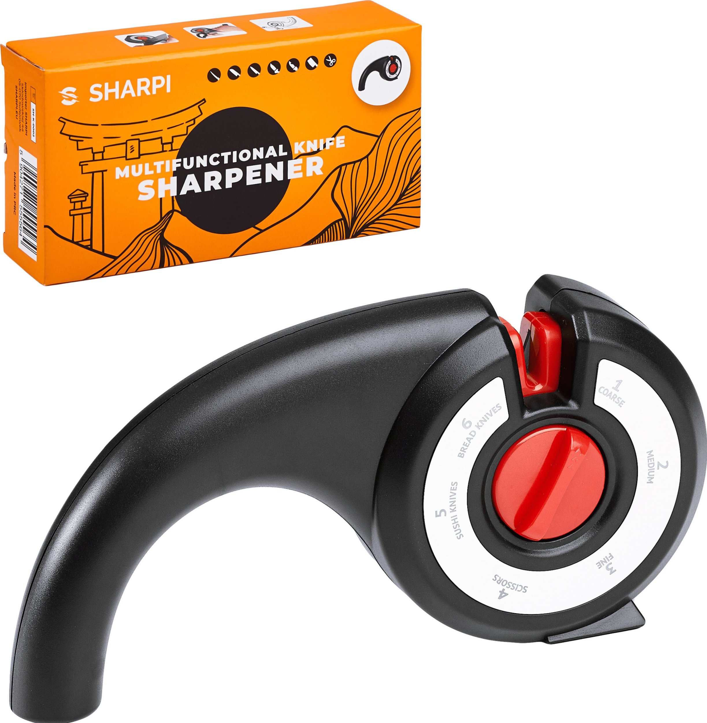 Sharpie SHARPI WHEEL 6in1 Wielofunkcyjna Ostrzałka