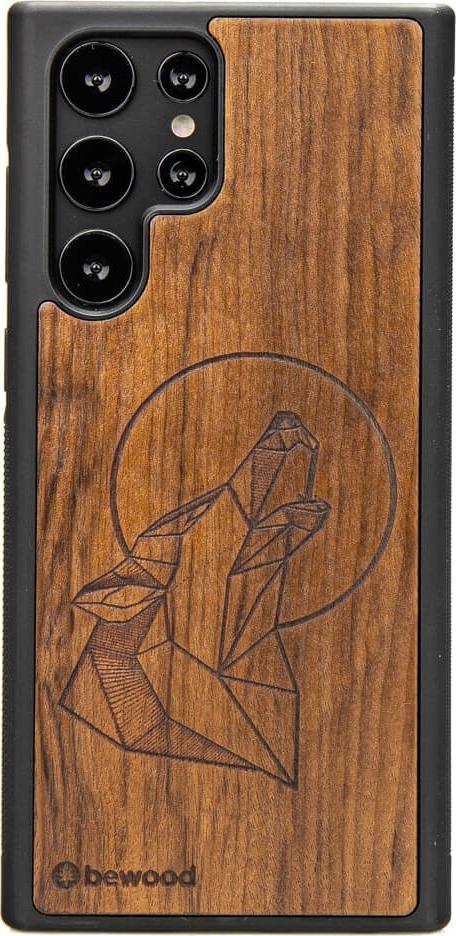 BeWood Drewniane Etui Samsung Galaxy S22 Ultra WILK IMBUIA