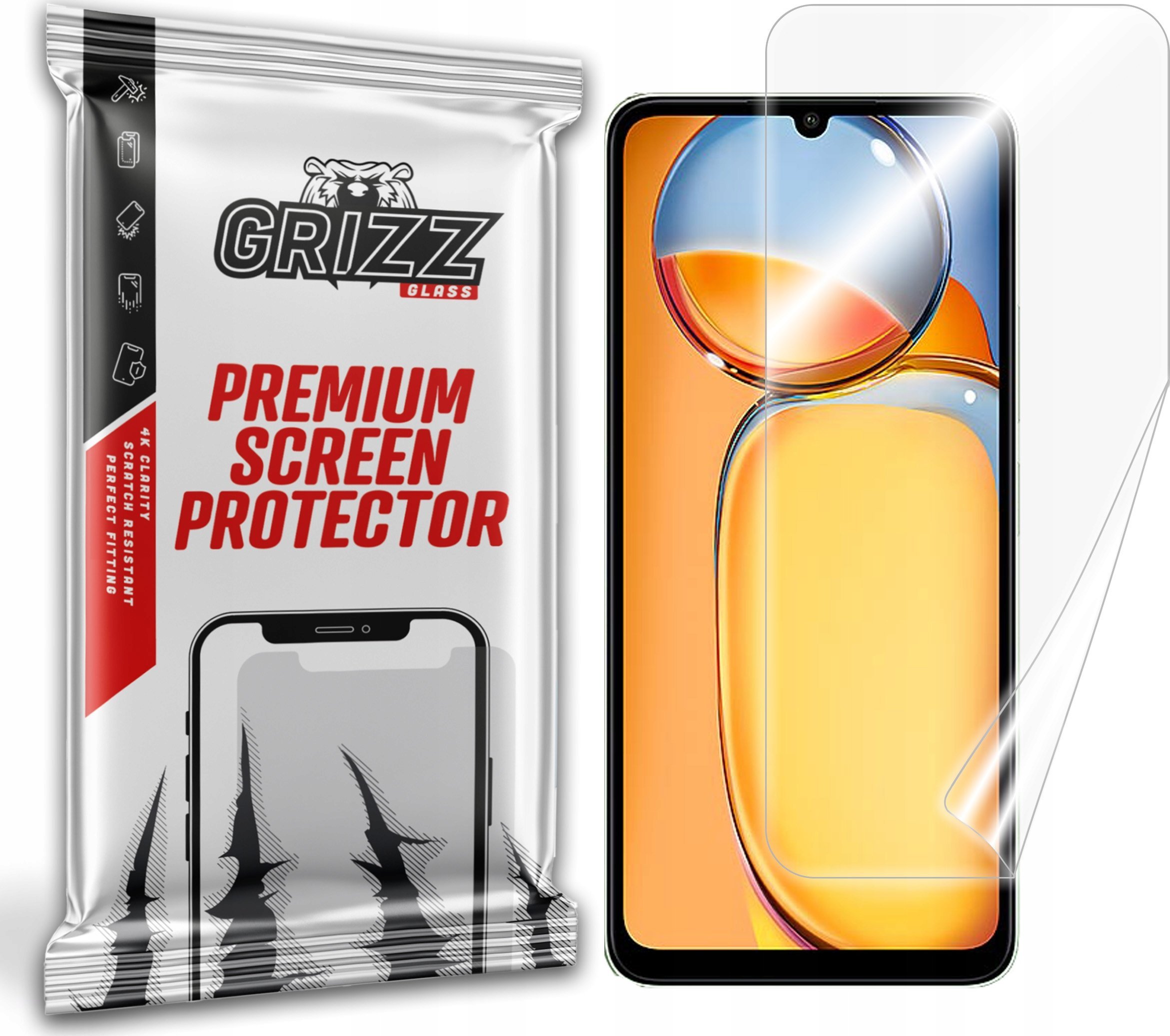GrizzGlass Folia ceramiczna GrizzGlass CeramicFilm do Xiaomi Redmi 13C