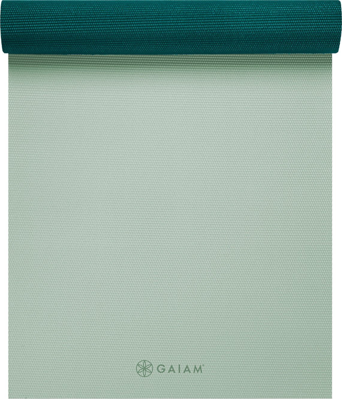 Gaiam Mata do jogi dwustronna Deep Jade 5 mm 63847