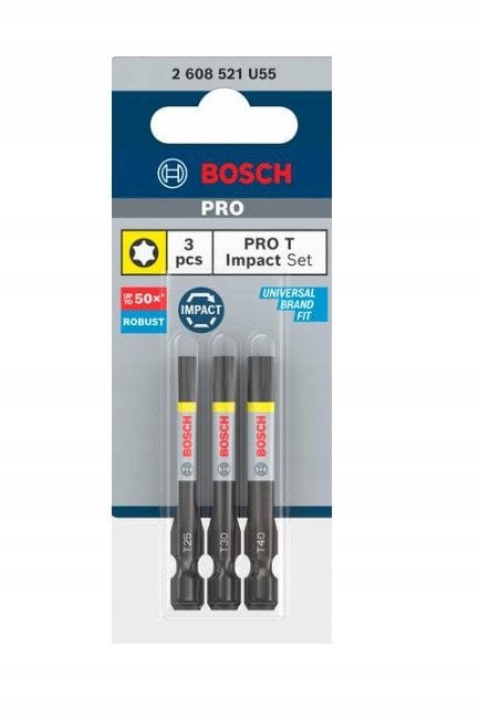 Bosch Końcówka wkręcająca PRO T Impact Set