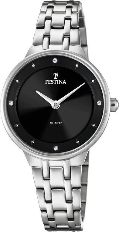 Zegarek Festina Zegarek damski Festina F20600-4 CYRKONIE srebrny