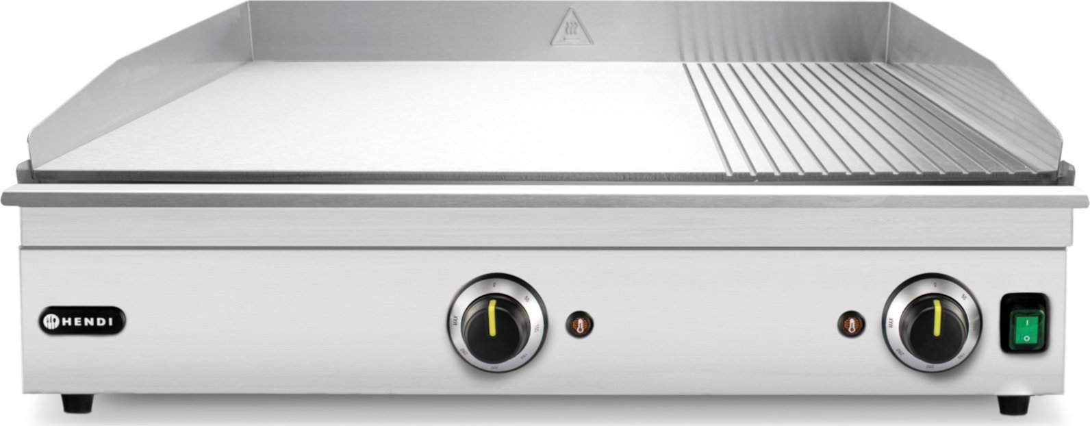 Hendi Grill elektryczny płyta grillowa gładka ryflowana 697 x 474 mm 3500 W Grill elektryczny płyta grillowa gładka ryflowana 697 x 474 mm 3500 W