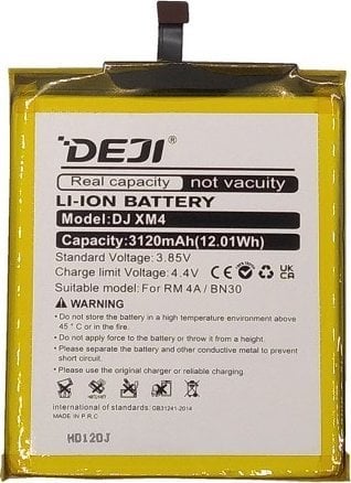 Bateria Extra Digital Baterija XIAOMI Redmi 4A