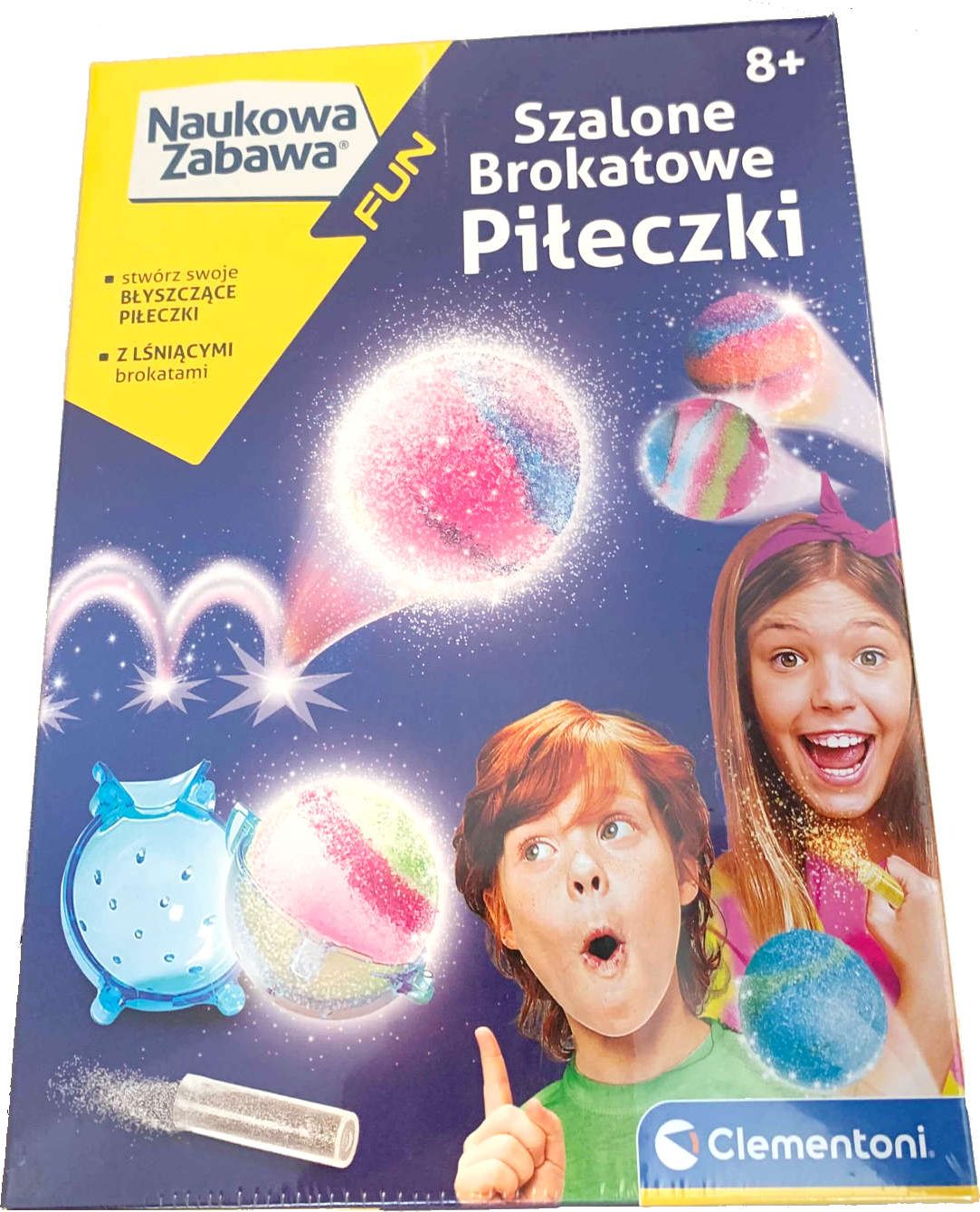 Clementoni Szalone brokatowe piłeczki
