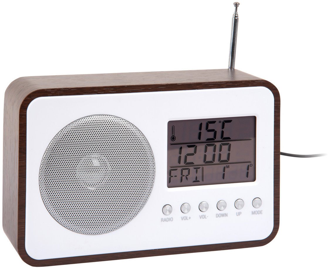 Radiobudzik Karlsson KA6036DW ładowarka USB AUX .
