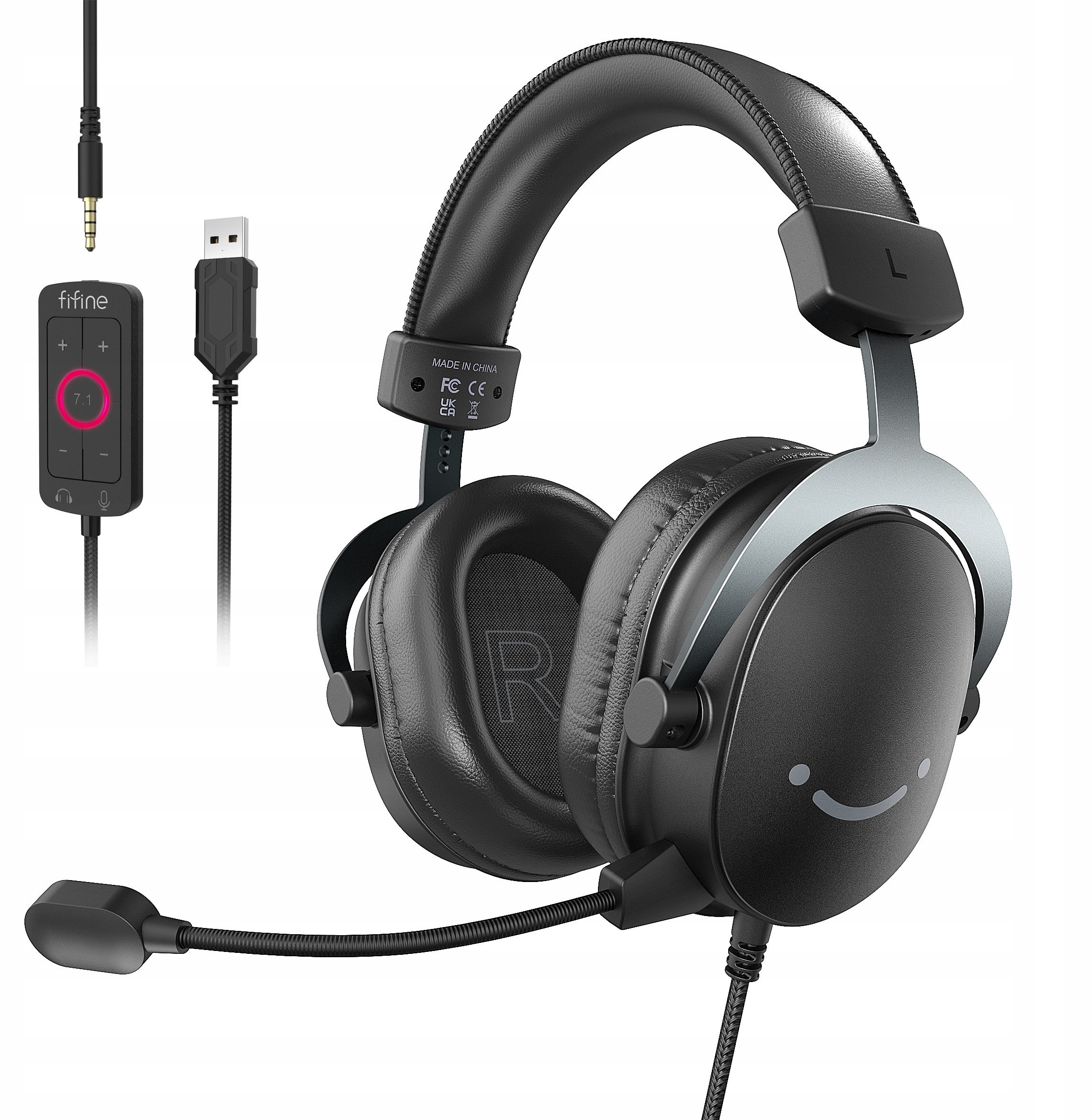 Słuchawki studyjne nauszne Fifine H9 z mikrogonem studyjne nauszne