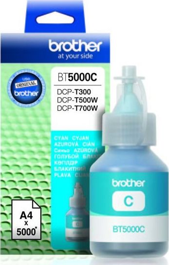 Tusz Brother Brother Tusz BT5000C Cyan 5K
