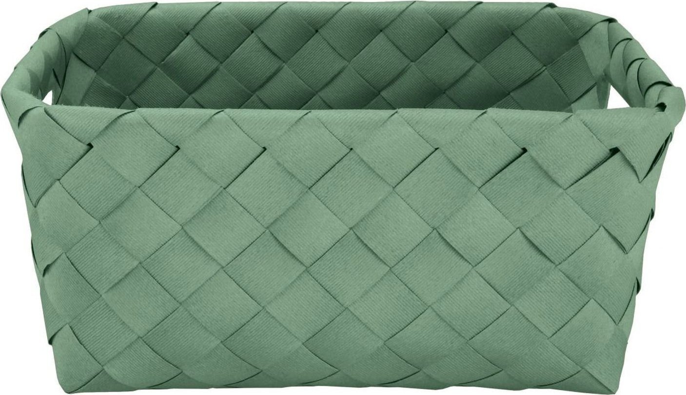 Kleine Wolke Kleine Wolke Aspera Koszyk/Pojemnik łazienkowy zielony M tworzywo sztuczne