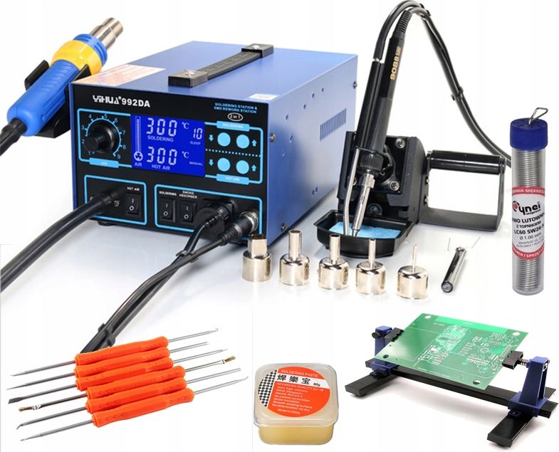 Techrebal Stacja lutownicza Yihua 992DA KIT5