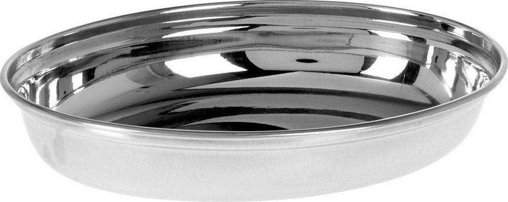 Excellent Houseware Półmisek OWALNY talerz stalowy głęboki taca 25x18 cm