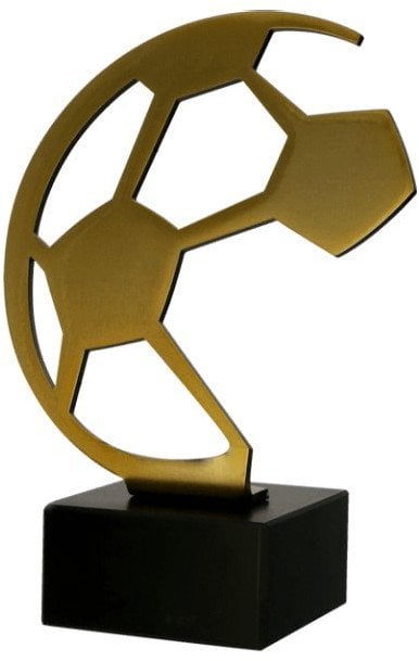 Victoria Sport Trofeum metalowe z marmurową podstawą - Piłka nożna