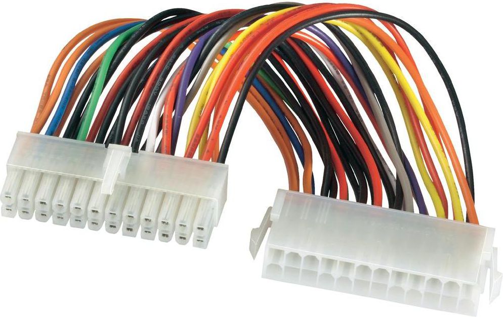 PremiumCord ATX24 - ATX24, 0.25m, Wielokolorowy (kn-atx-01)