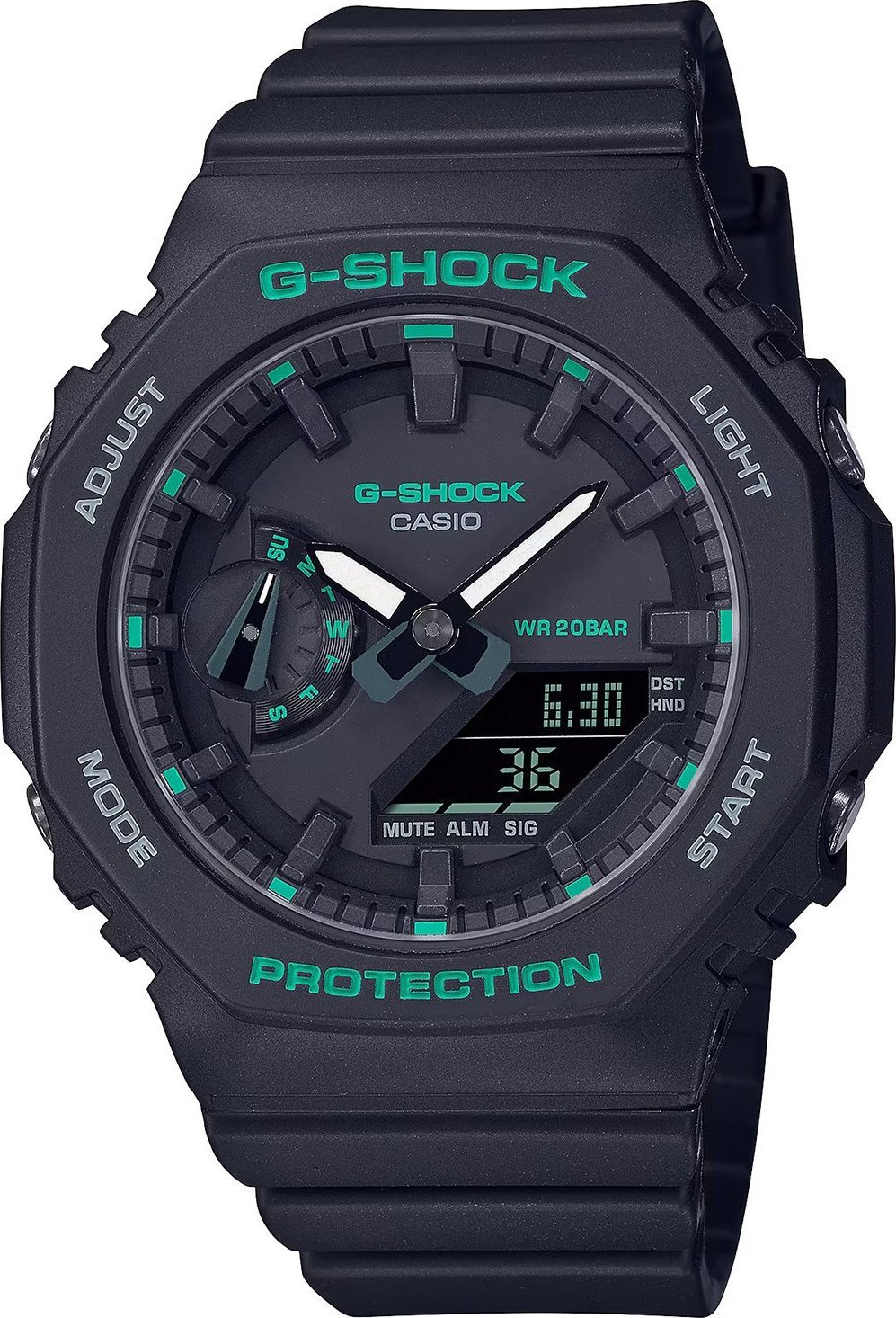 Zegarek G-SHOCK Casio G-Shock GMA-S2100GA-1AER 200m czarny