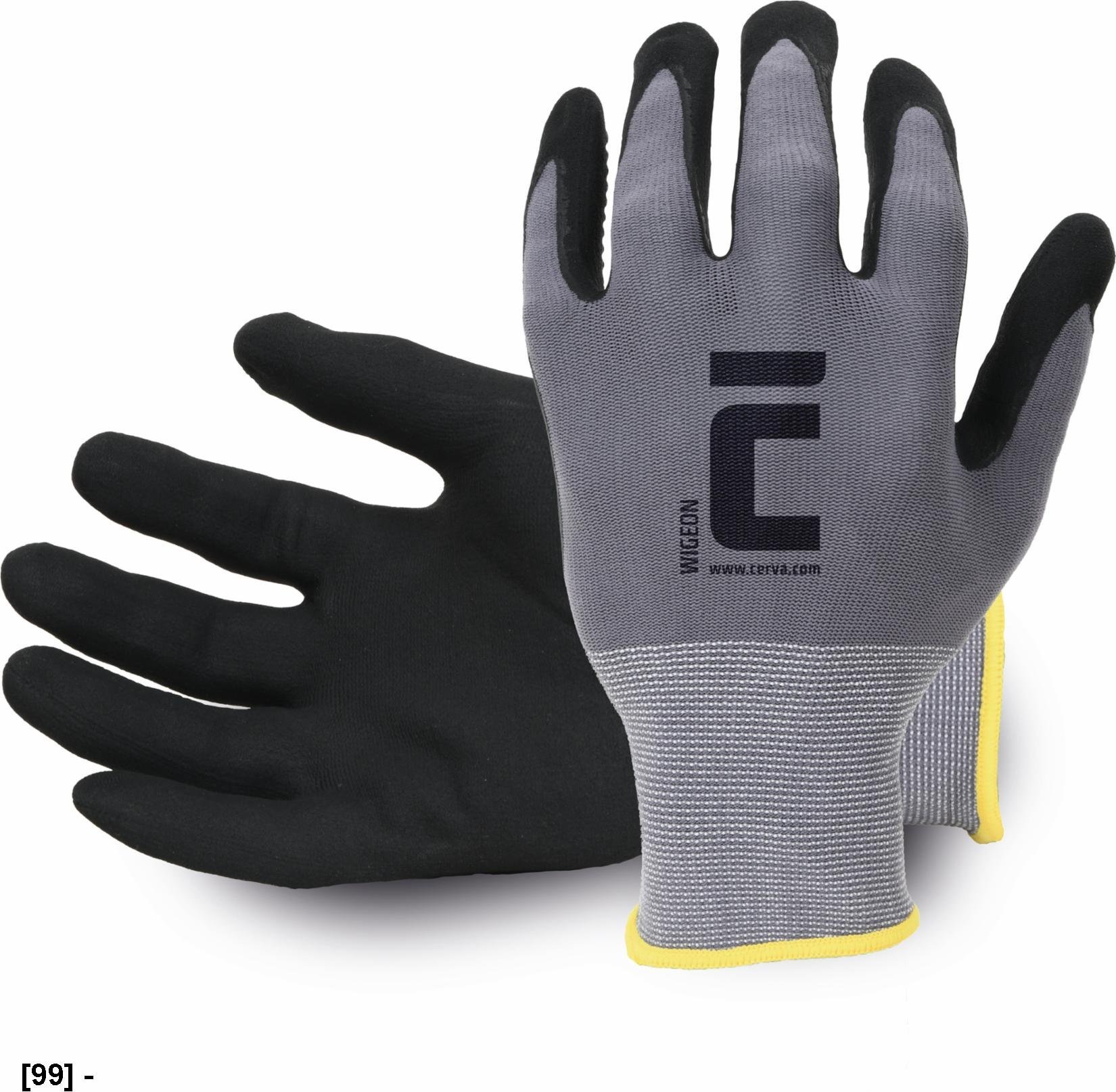 CERVA WIGEON - rękawice mechaniczne powlekane 7
